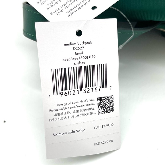 Kate Spade Nylon Chelsea Medium Backpack - Picture 11 of 11